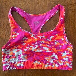 C9 by Champion Neon Purple and Orange Camo Women’s Sportsbra